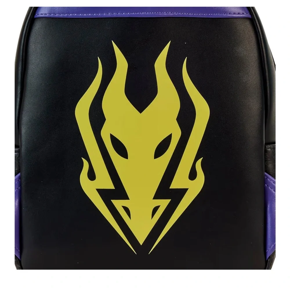 Loungefly Disney Backpack: Maleficent Dragon Lenticular GITD Mini-Backpack